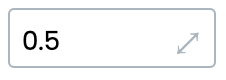 New cleaner Scale input icon